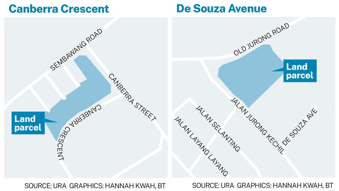 Tenders Launched for GLS Sites at Canberra Crescent and De Souza Avenue