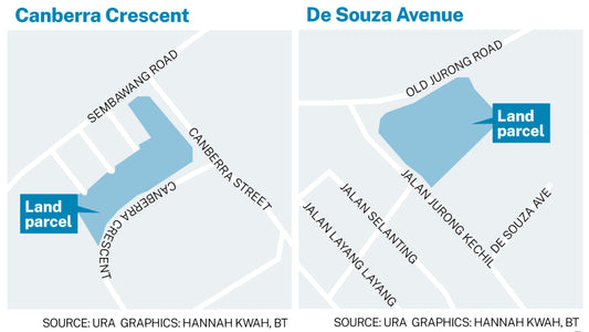 Tenders Launched for GLS Sites at Canberra Crescent and De Souza Avenue