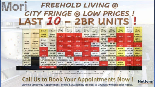 Last Handful of Units for Freehold City Fringe Project, Mori