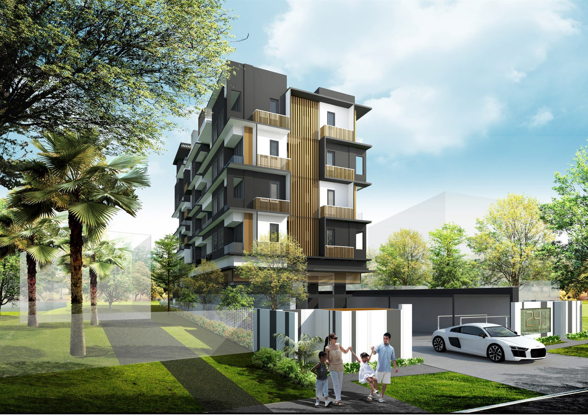 24 One Residences — exterior