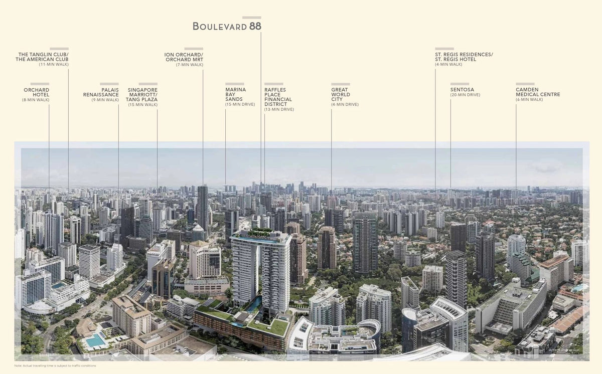 Boulevard 88 铂瑞雅居 — render 3