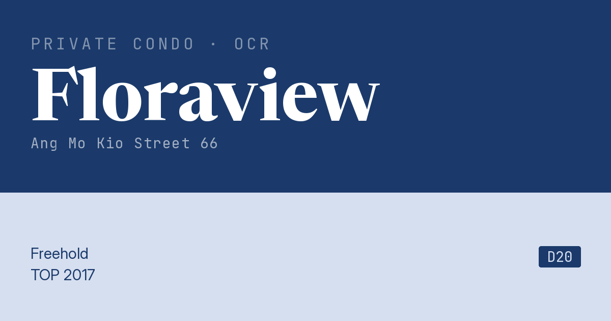 Floraview Resale | Price, Transactions, Rental & Analysis