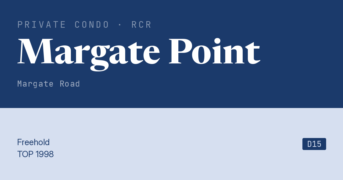 Margate Point Resale | Price, Transactions, Rental & Analysis