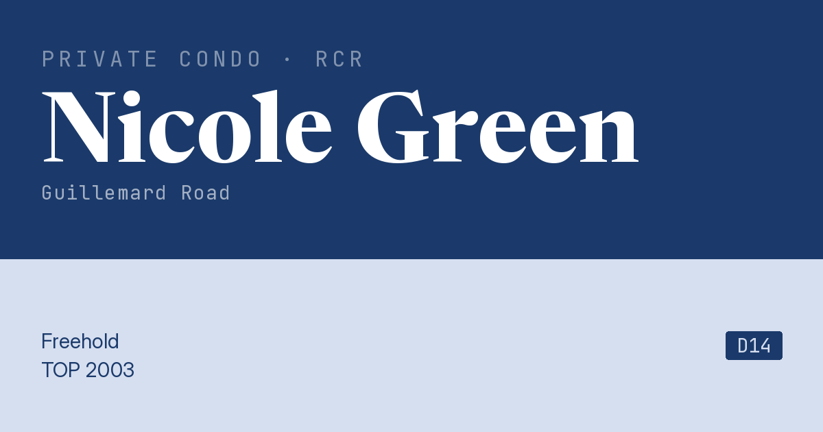 Nicole Green Resale | Price, Transactions, Rental & Analysis
