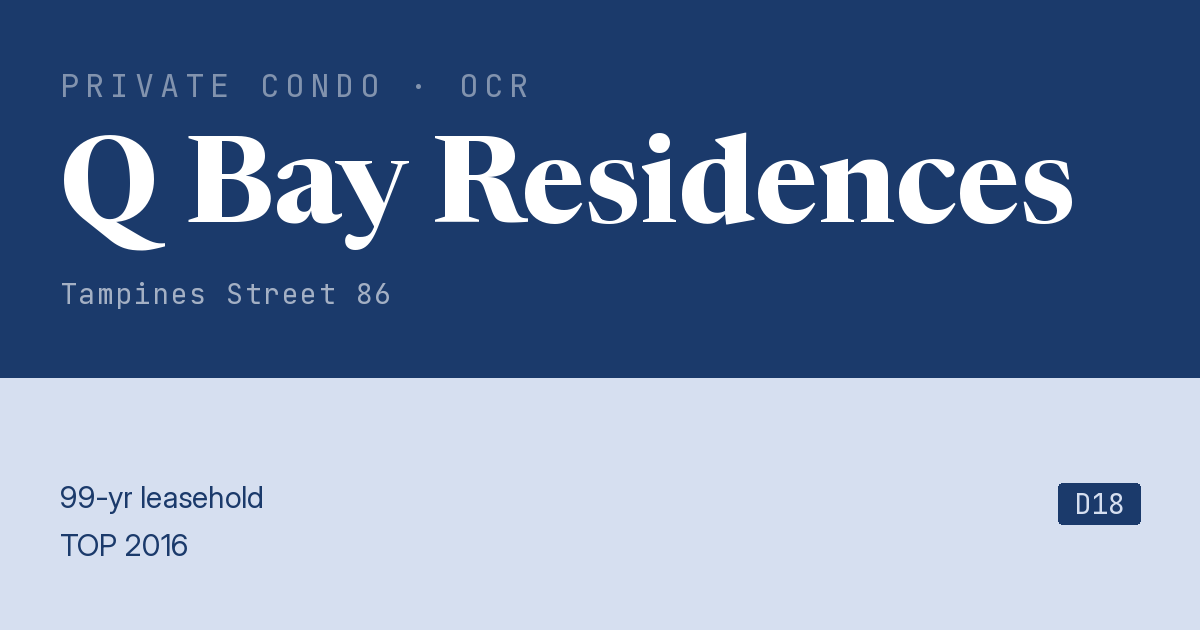 Q Bay Residences Resale | Price, Transactions, Rental & Analysis