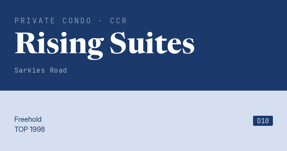 Rising Suites Resale | Price, Transactions, Rental & Analysis