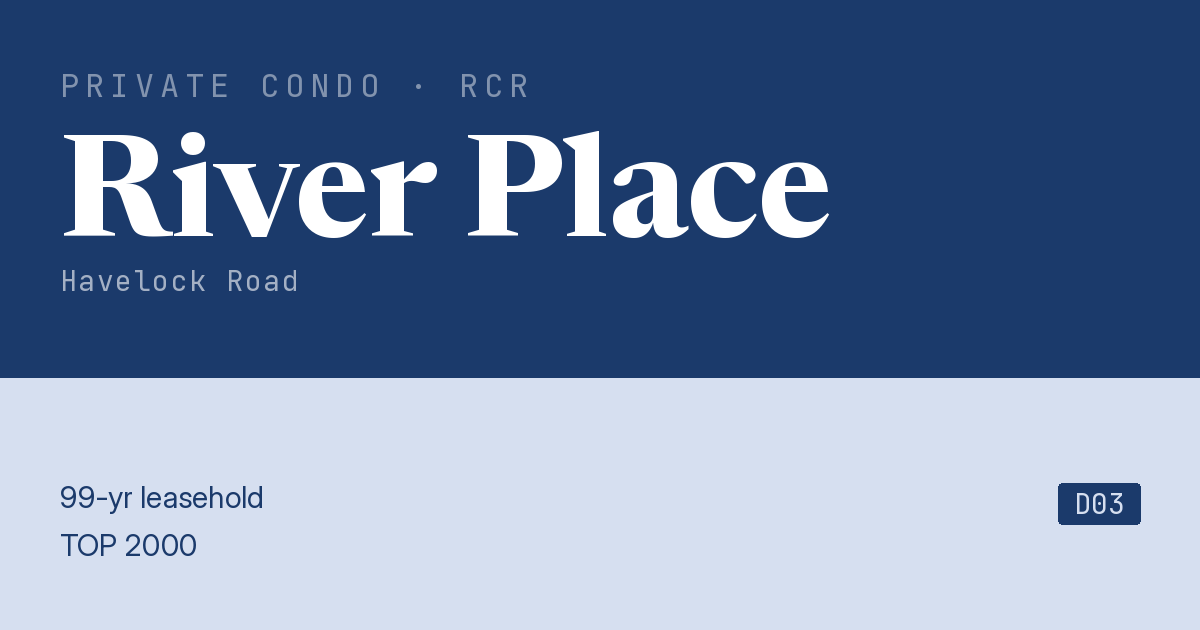 River Place Resale | Price, Transactions, Rental & Analysis
