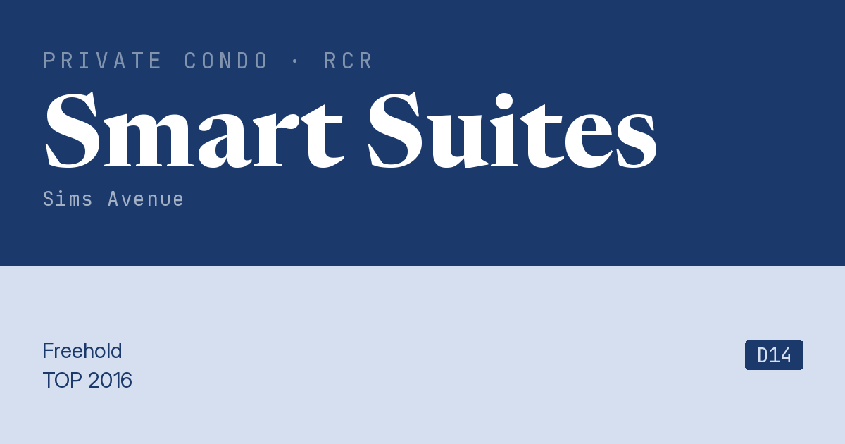 Smart Suites Resale | Price, Transactions, Rental & Analysis