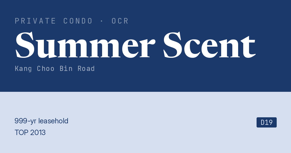 Summer Scent Resale | Price, Transactions, Rental & Analysis