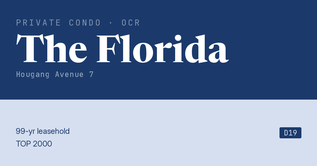 The Florida Resale | Price, Transactions, Rental & Analysis