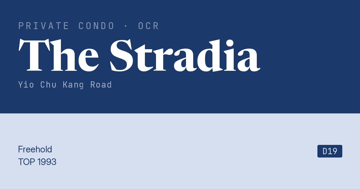 The Stradia Resale | Price, Transactions, Rental & Analysis