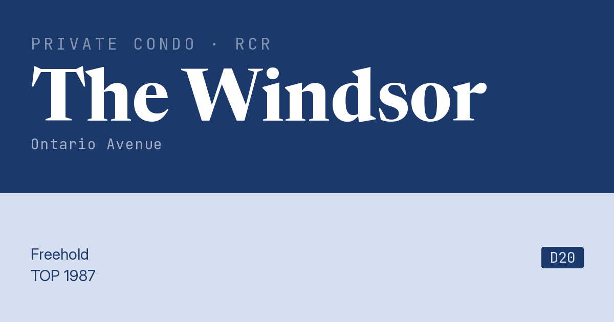 The Windsor Resale | Price, Transactions, Rental & Analysis