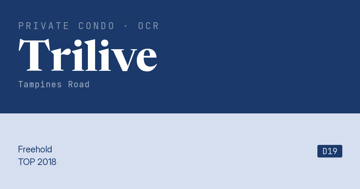 Trilive Resale | Price, Transactions, Rental & Analysis