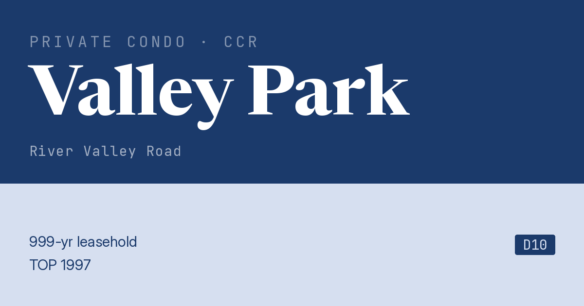 Valley Park Resale | Price, Transactions, Rental & Analysis