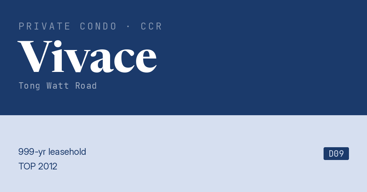 Vivace Resale | Price, Transactions, Rental & Analysis