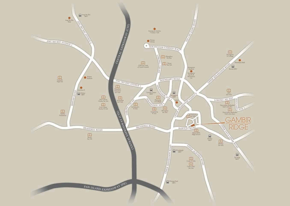 Gambir Ridge — render 1