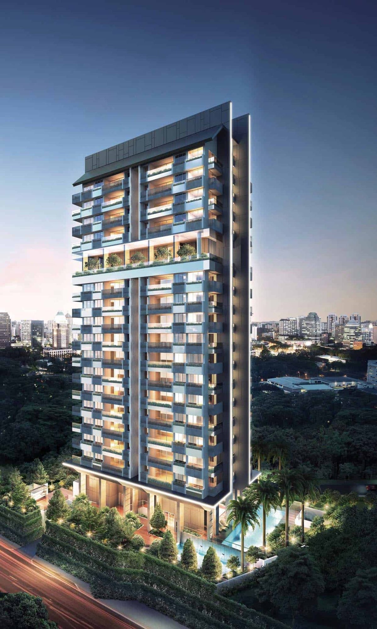 The Peak @ Cairnhill II — render 1