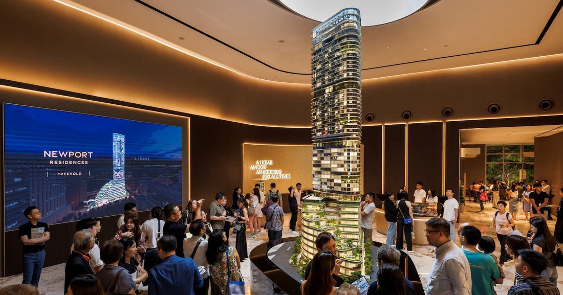A Rare Freehold Home in the CBD: Newport Residences’ Strong Debut Signals City Living Demand
