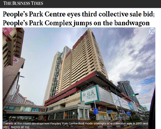 People's Park Centre and People's Park Complex Eye Redevelopment Opportunities