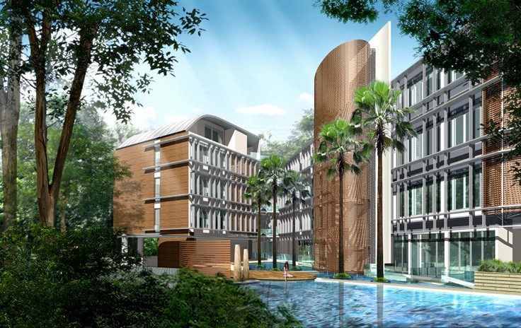 Botanika — exterior