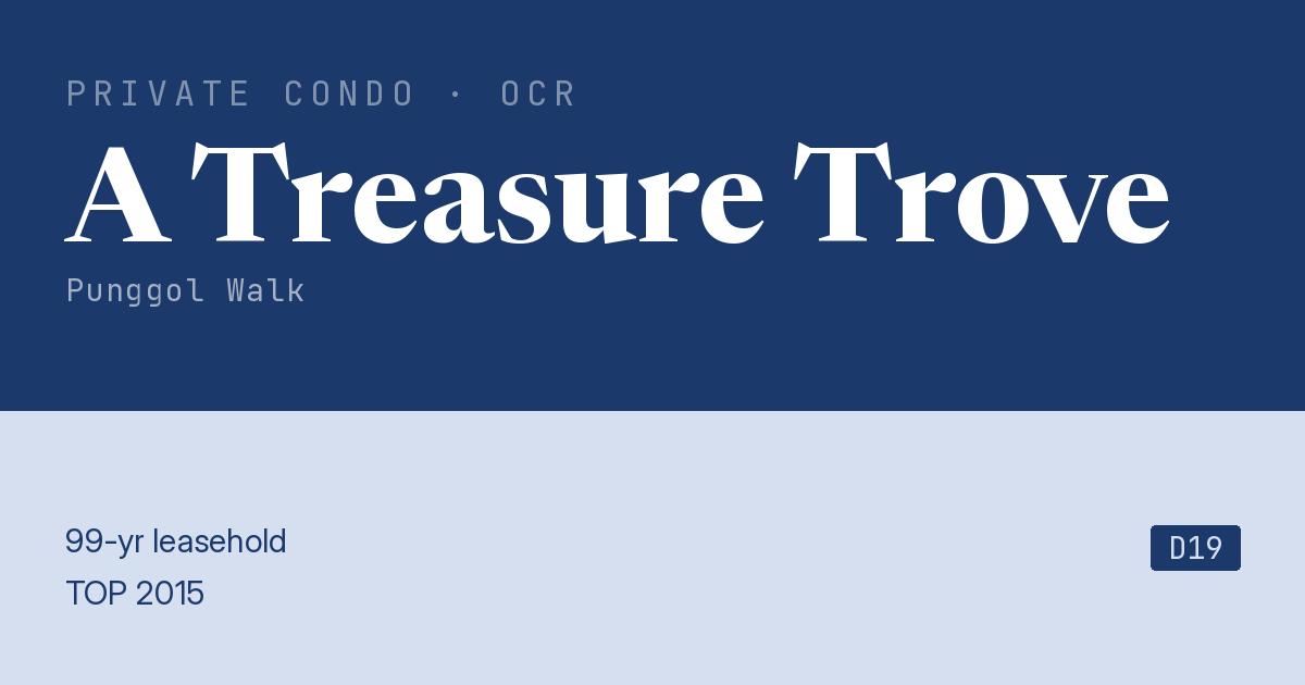 A Treasure Trove Resale | Price, Transactions, Rental & Analysis