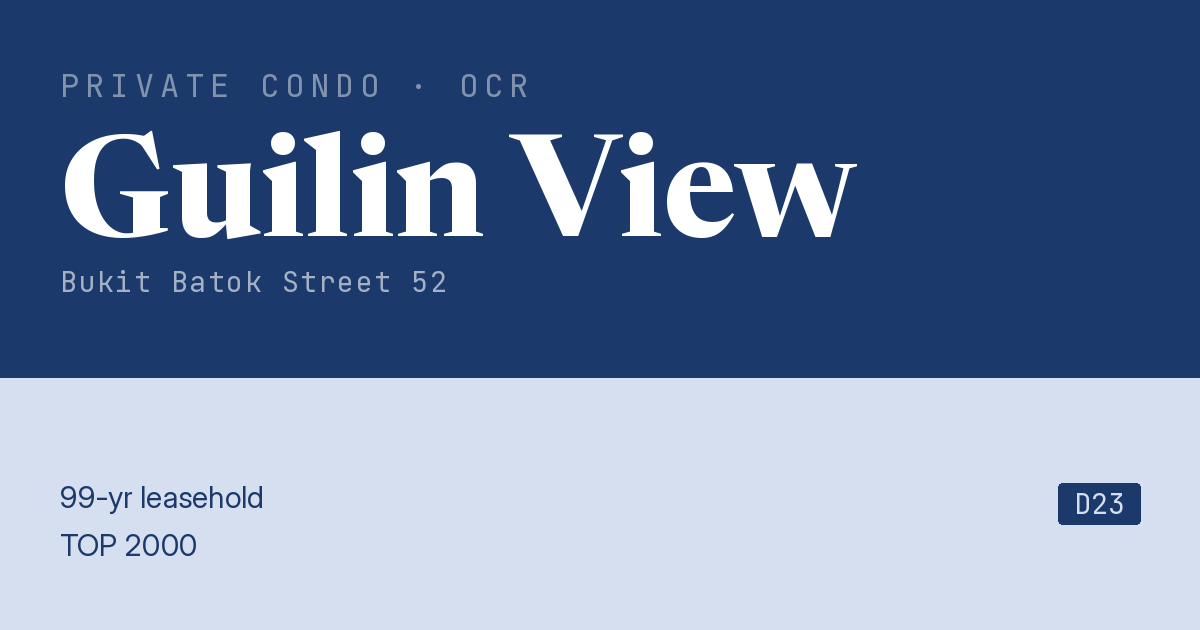 Guilin View Resale | Price, Transactions, Rental & Analysis