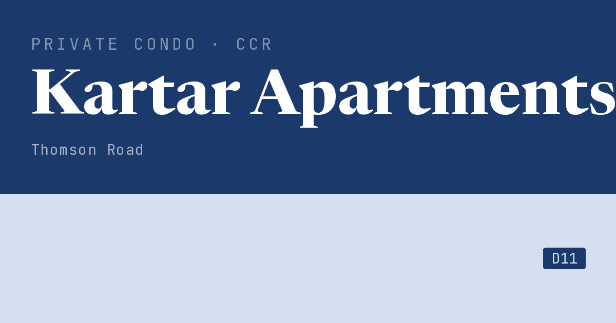 Kartar Apartments Resale | Price, Transactions, Rental & Analysis