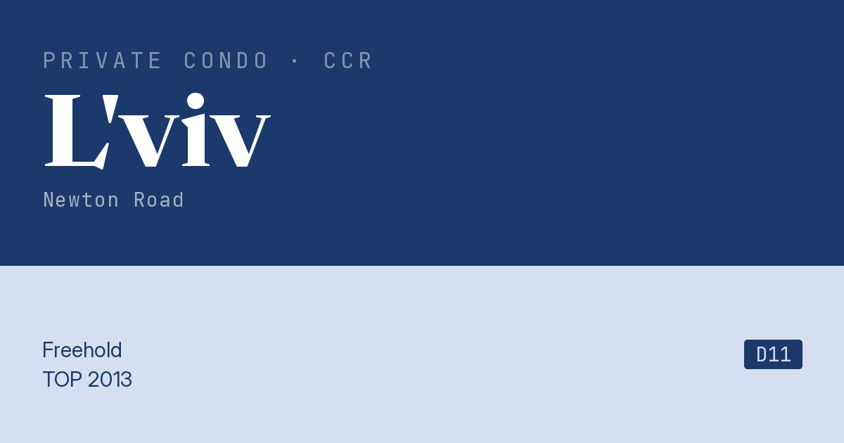 L'viv Resale | Price, Transactions, Rental & Analysis