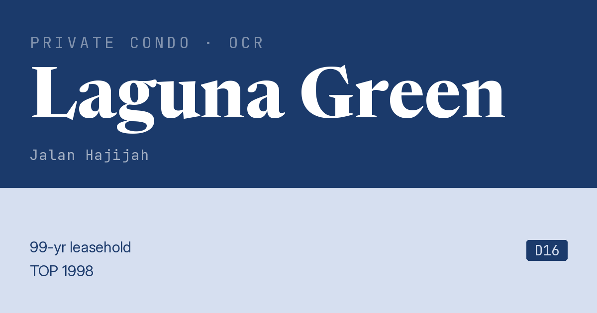 Laguna Green Resale | Price, Transactions, Rental & Analysis