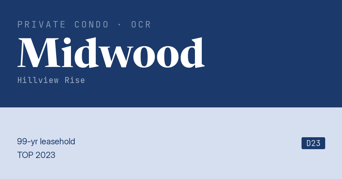 Midwood Resale | Price, Transactions, Rental & Analysis
