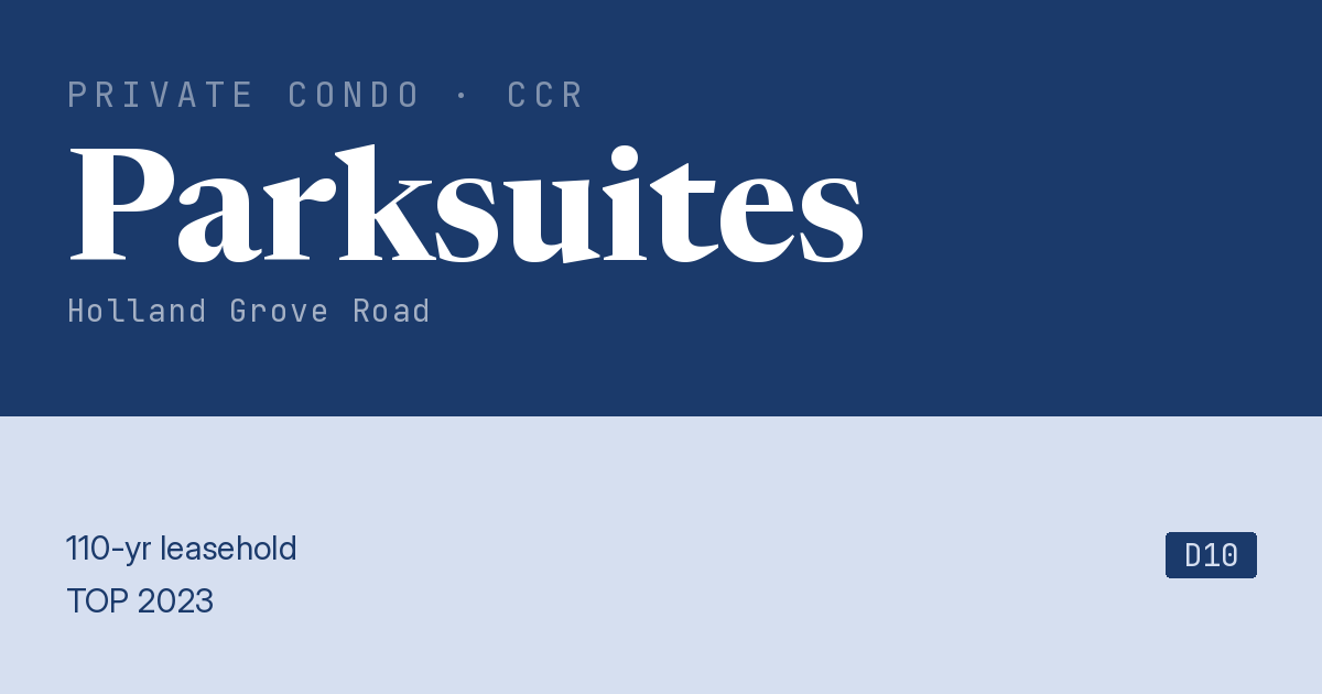Parksuites Resale | Price, Transactions, Rental & Analysis