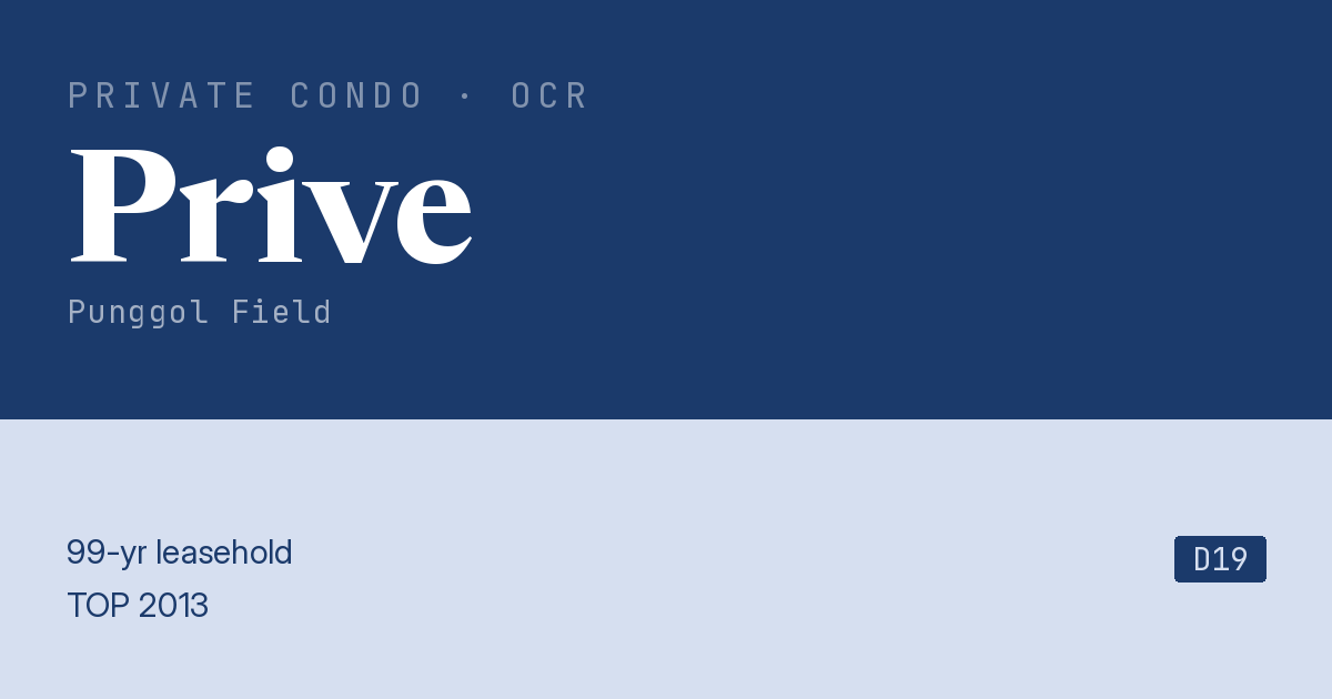 Prive Resale | Price, Transactions, Rental & Analysis