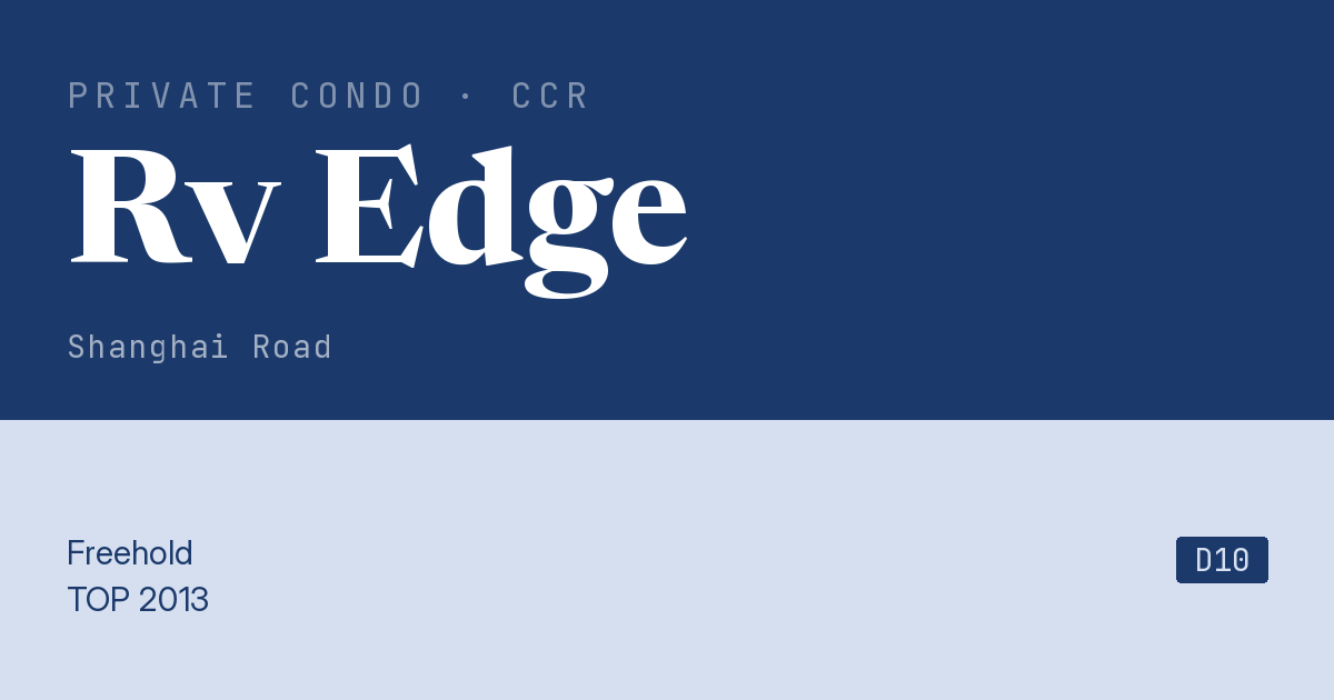 Rv Edge Resale | Price, Transactions, Rental & Analysis