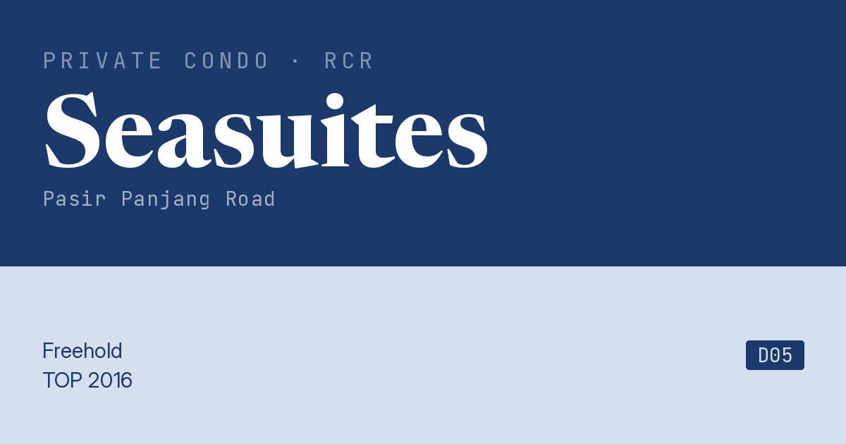 Seasuites Resale | Price, Transactions, Rental & Analysis