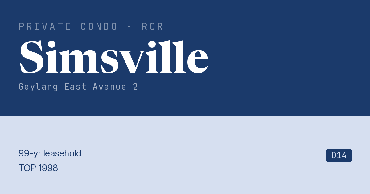 Simsville Resale | Price, Transactions, Rental & Analysis