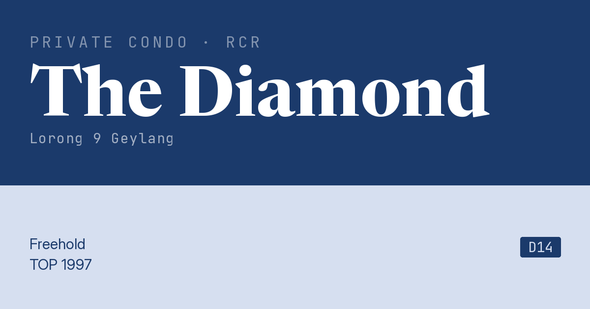 The Diamond Resale | Price, Transactions, Rental & Analysis