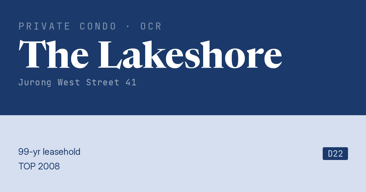 The Lakeshore Resale | Price, Transactions, Rental & Analysis