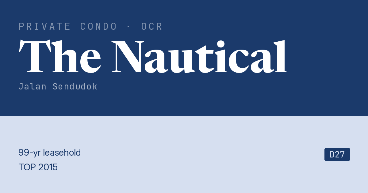 The Nautical Resale | Price, Transactions, Rental & Analysis