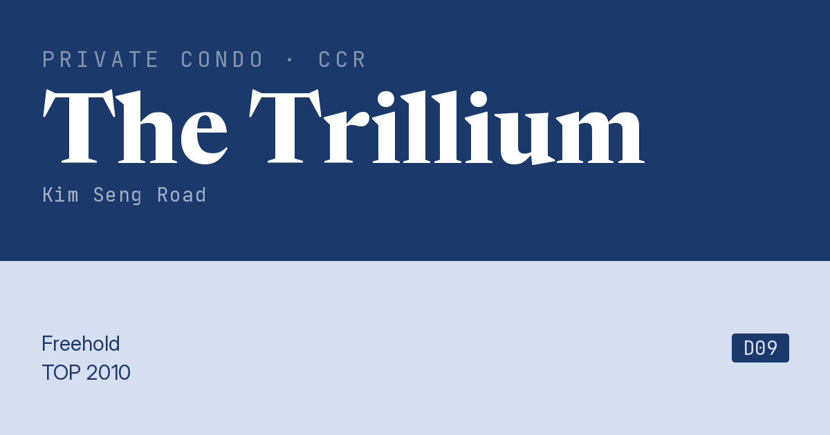 The Trillium Resale | Price, Transactions, Rental & Analysis