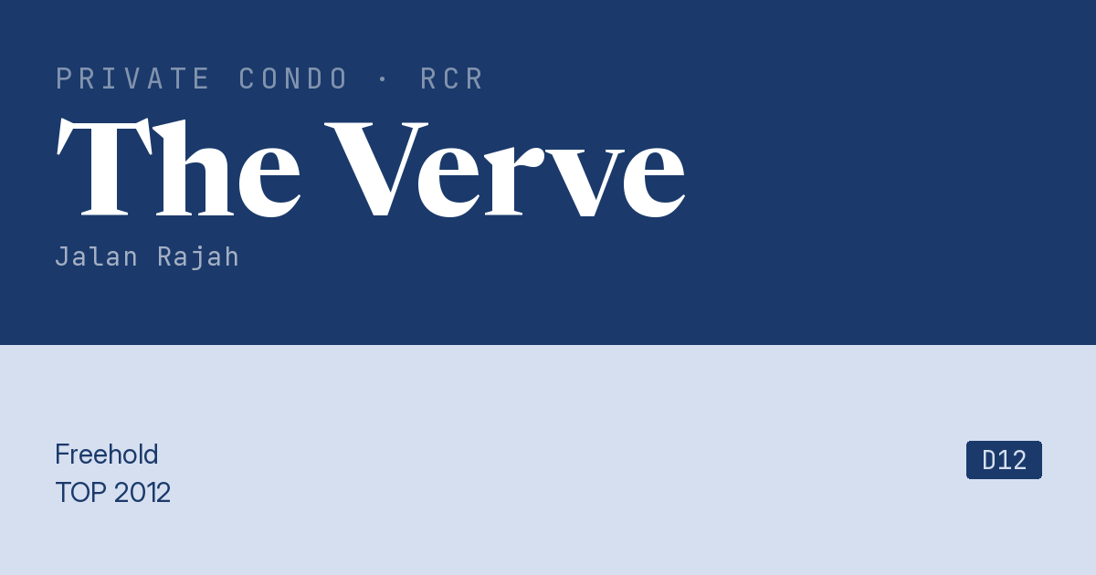 The Verve Resale | Price, Transactions, Rental & Analysis