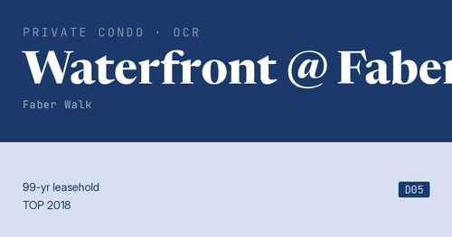 Waterfront @ Faber Resale | Price, Transactions, Rental & Analysis