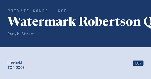 Watermark Robertson Quay Resale | Price, Transactions, Rental & Analysis