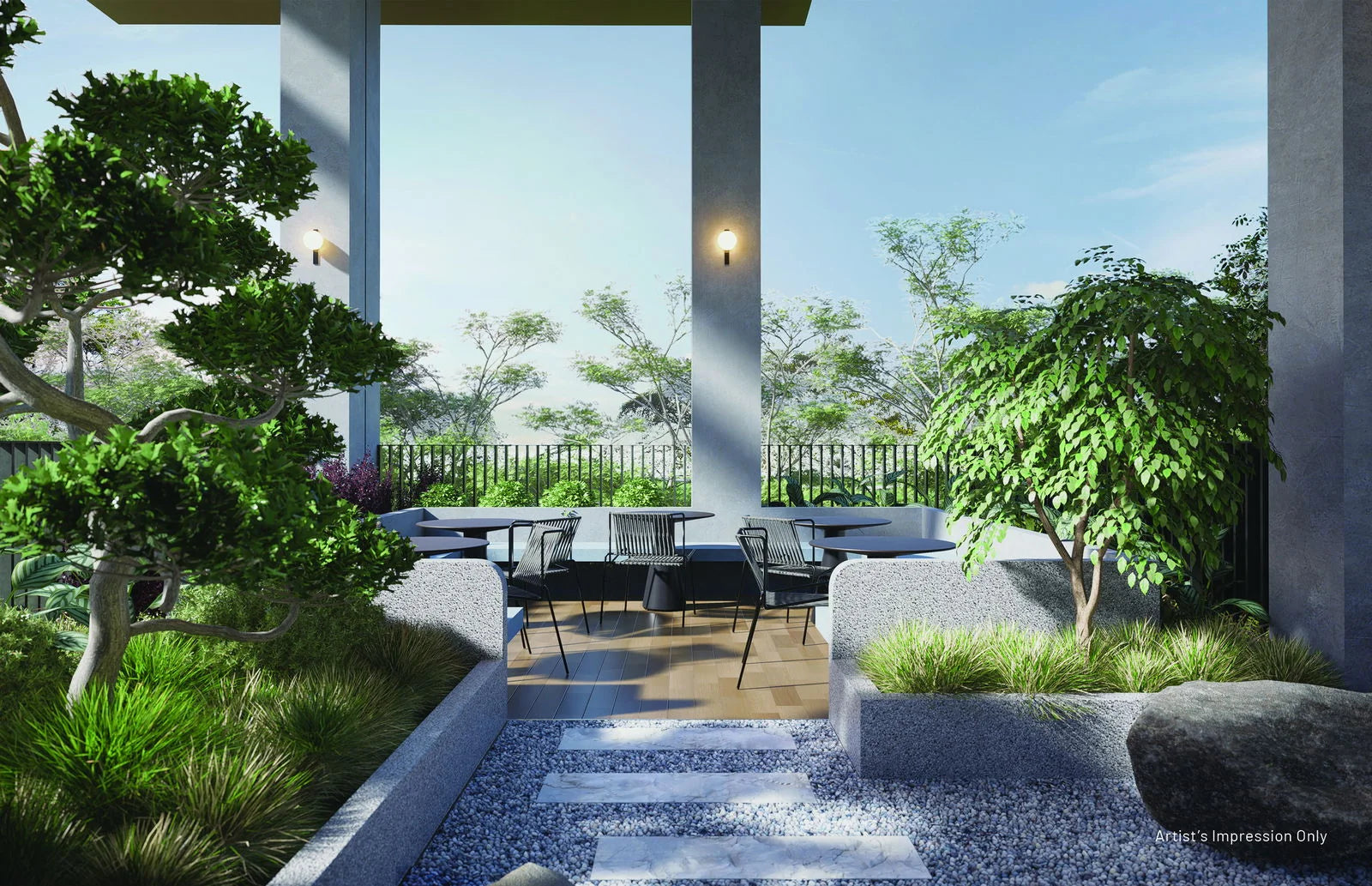 Hill House — hero render