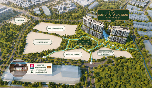 Lentor Gardens Residences — hero render