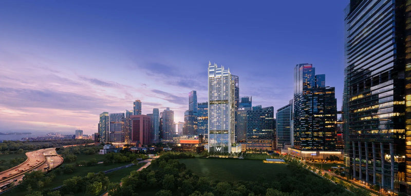 W Residences Marina View - Singapore — hero render