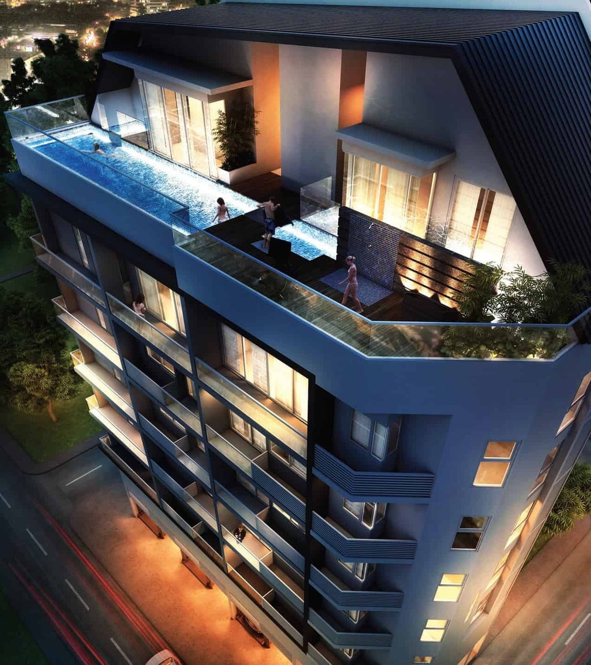 Opal Suites — render 2