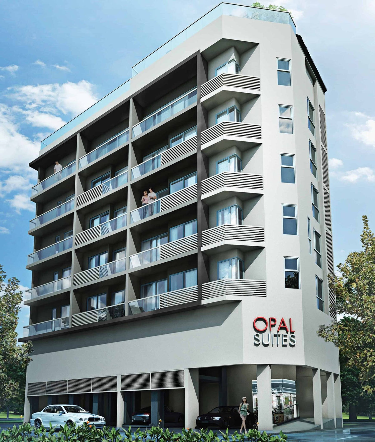 Opal Suites — render 3