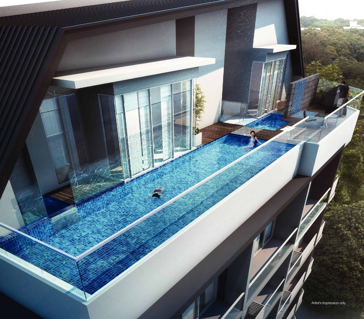 Opal Suites — render 5