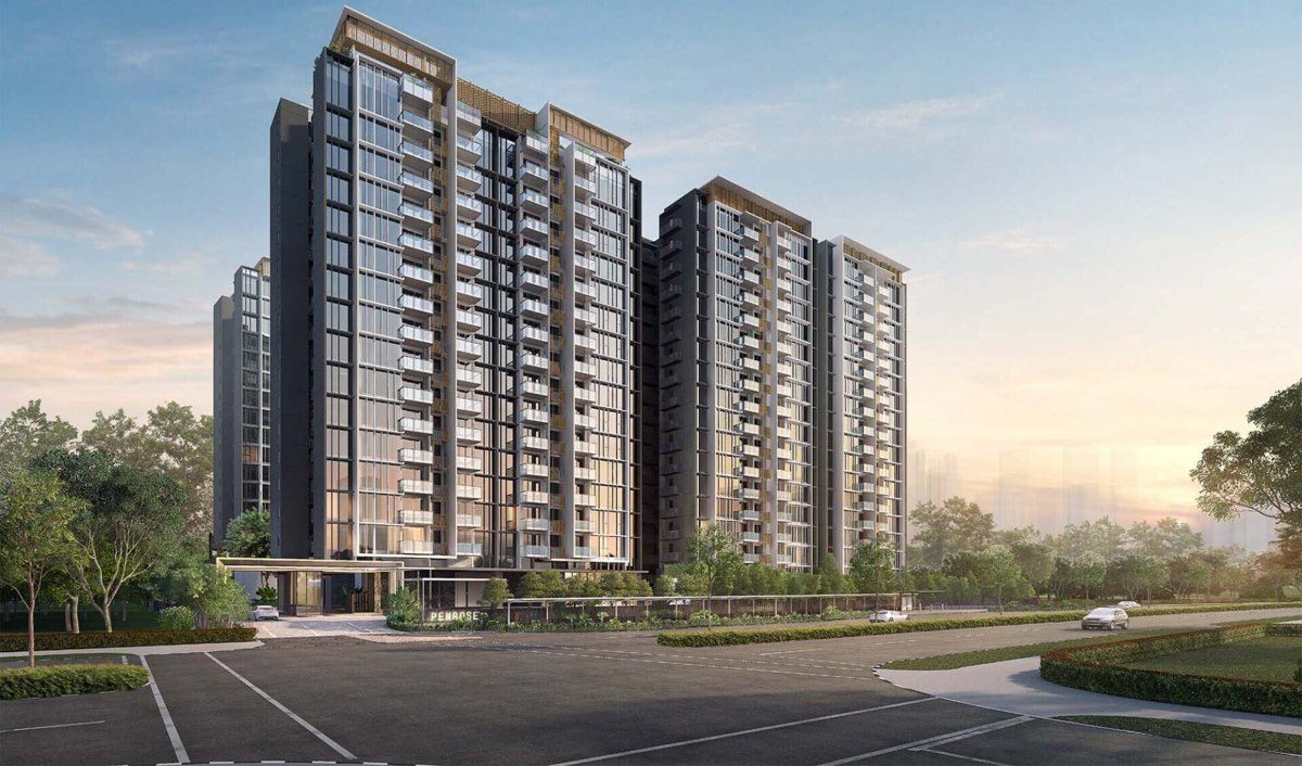 Penrose — exterior (developer render)