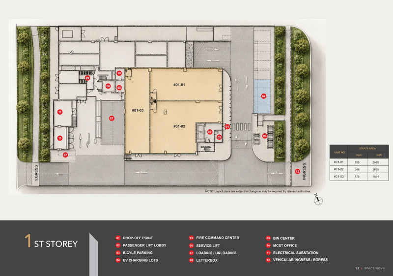 SPACE NOVA Site Plan